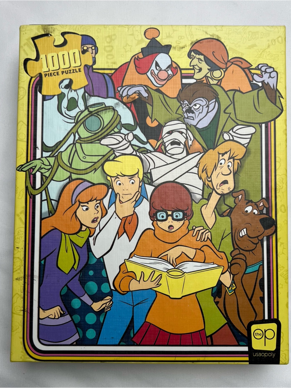 Scooby-Doo 1000 Piece Jigsaw Puzzle New Sealed Pieces USAopoly